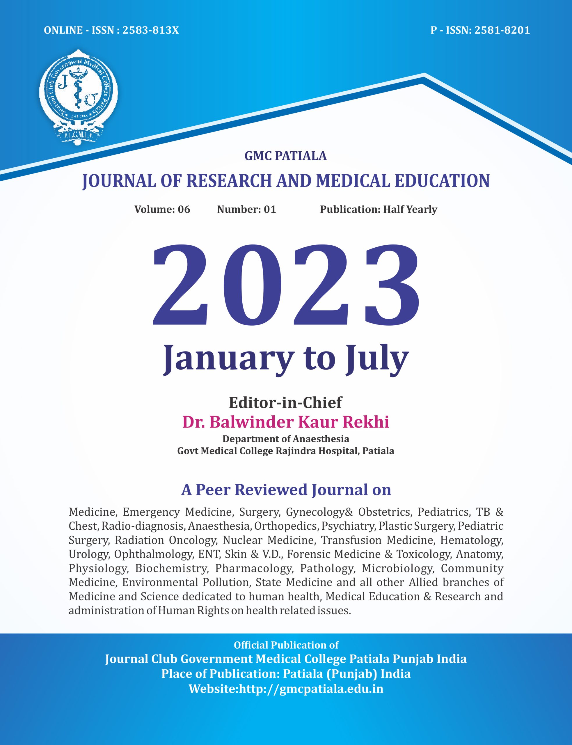 directorate of medical education & research punjab